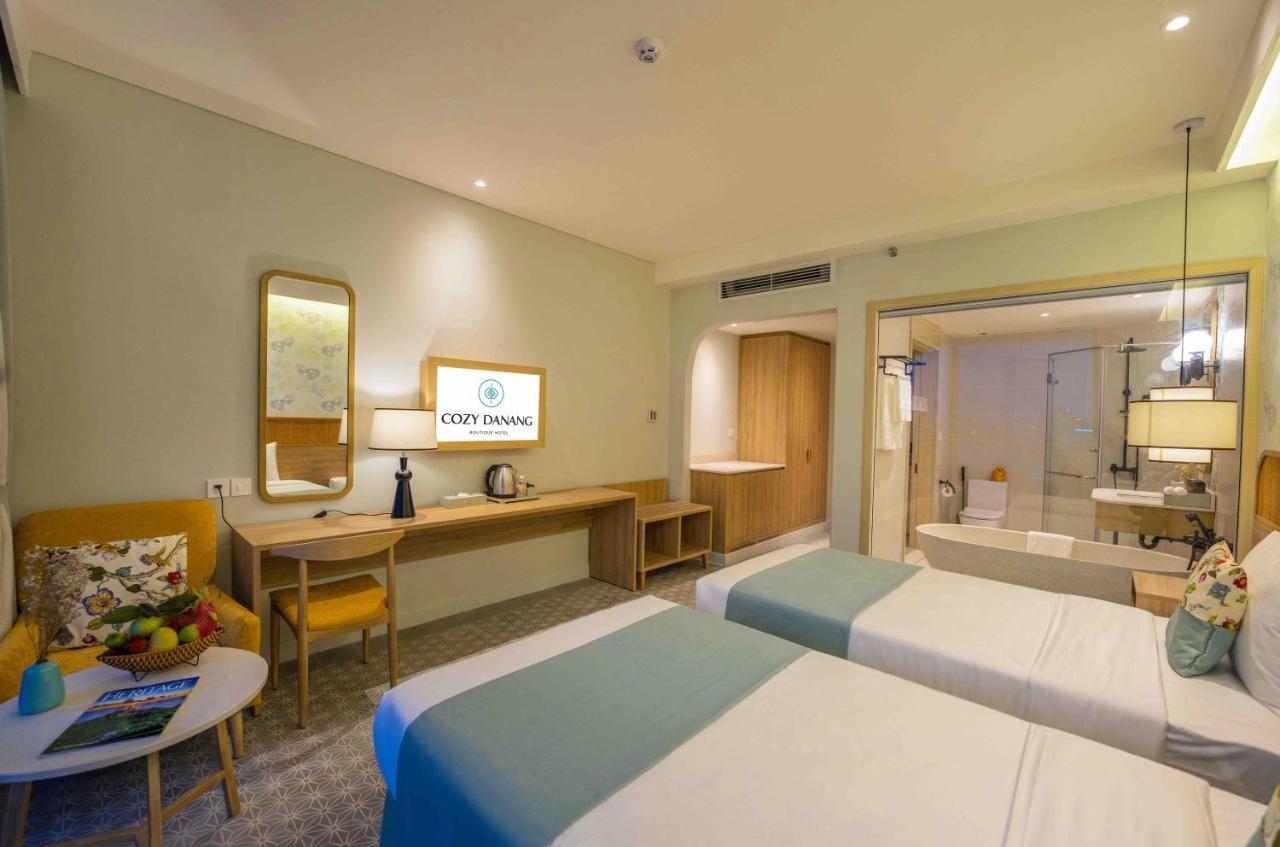 Cozy Danang Boutique Hotel Exterior foto